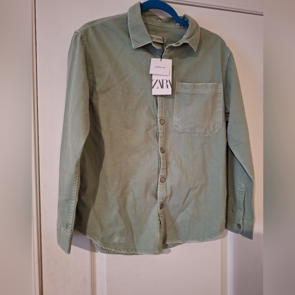Zara Other - NWT Girls Boys Zara‎ Shirt Jacket 13-14 Campers Paradise